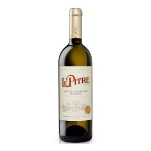 LE PITRE SALICE SALENTINO BIANCO DOC, wino, białe wino , wytrawne włoskie białe wino, internetowy sklep z winem , sklep z winem, sklep z winami, wina , apulia , puglia