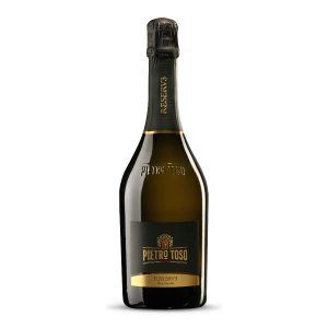 Pietro toso reserv3 brut nature, włoskie wino musujace wino włoskie, wino, najlepszy sklep internetowy z winem, wino wytrawne, champagne